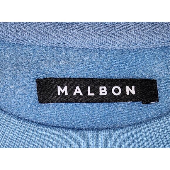 Malbon Golf Powder Blue "Buckets" Crewneck Sweater | Glenlivet Collab (L) - Picture 10 of 11